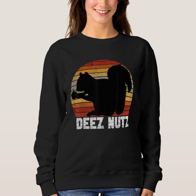 Deez Nutz Nutcracker Squirrel Gopher Chipmunk Dees T Shirt (Framsida)