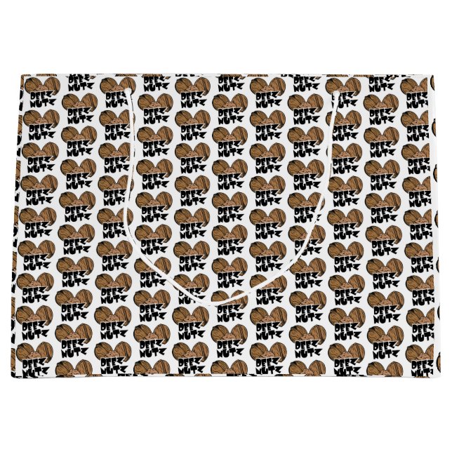 Deez Nutz rolig illustration (Framsidan)
