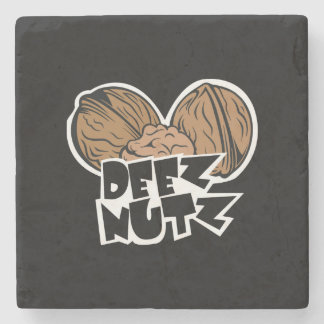 Deez Nutz rolig illustration Stenunderlägg