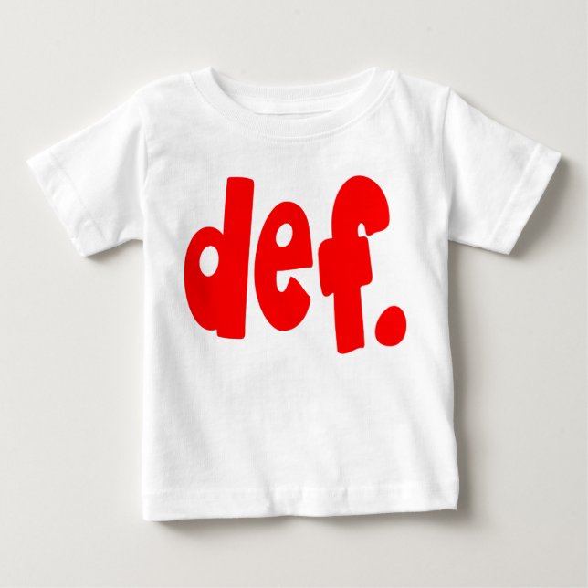 def. tee shirt (Framsida)