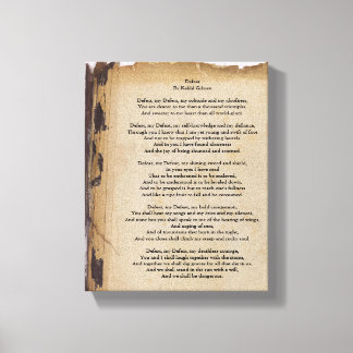 Defeat av Kahlil Gibran Canvastryck