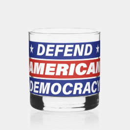 Defend American Democracy Shot Glass