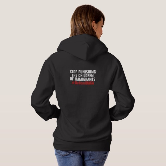 Defend DACA DREAMers Invandrare Tee Shirt (Hel baksida)