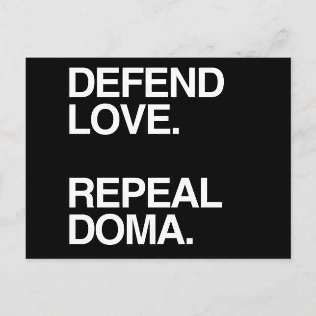DEFEND KÄRLEK REPEAL DOMA -.png Vykort (Framsida)