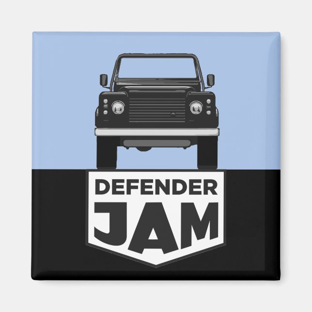 DEFENDER JAM MAGNET (Framsidan)