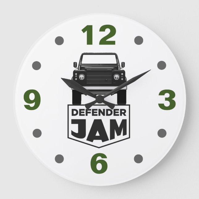DEFENDER JAM STOR KLOCKA (Framsida)