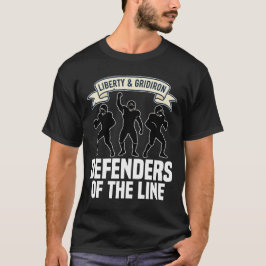 DEFENDERS OF THE LINE - NEW ENGLAND FOOTBALL T SHIRT