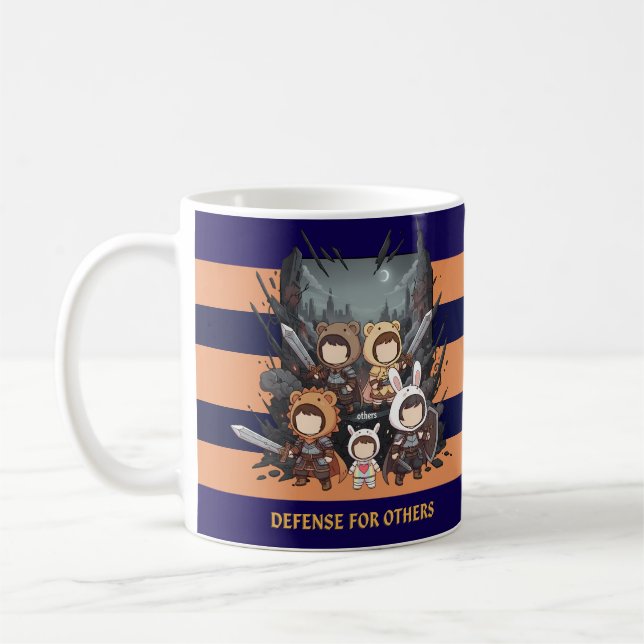 Defense for Others - Little Guardians Kaffemugg (Vänster)