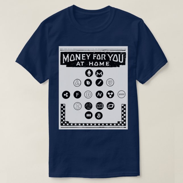 Defi Crypto-myntVintage T Shirt (Design framsida)