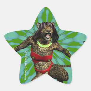 Defiance Star Sticker Stjärnformat Klistermärke