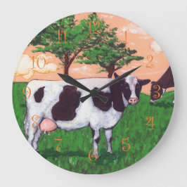 Defiant Cow Stor Klocka