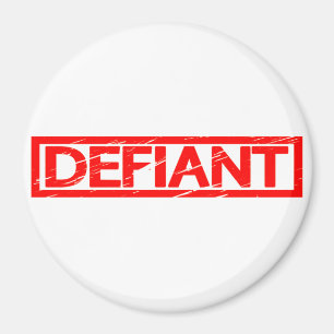 Defiant Frimärke Magnet