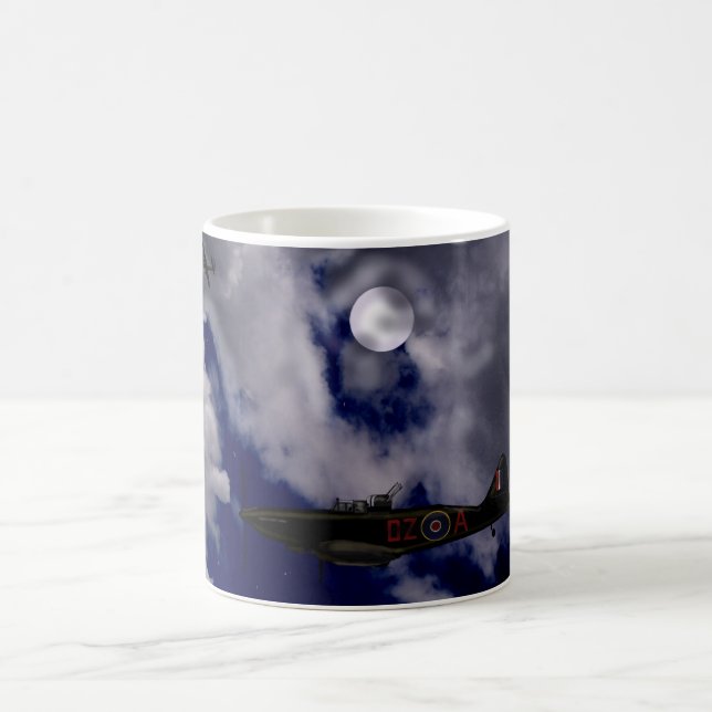 Defiant Night Fighter Kaffemugg (Center)