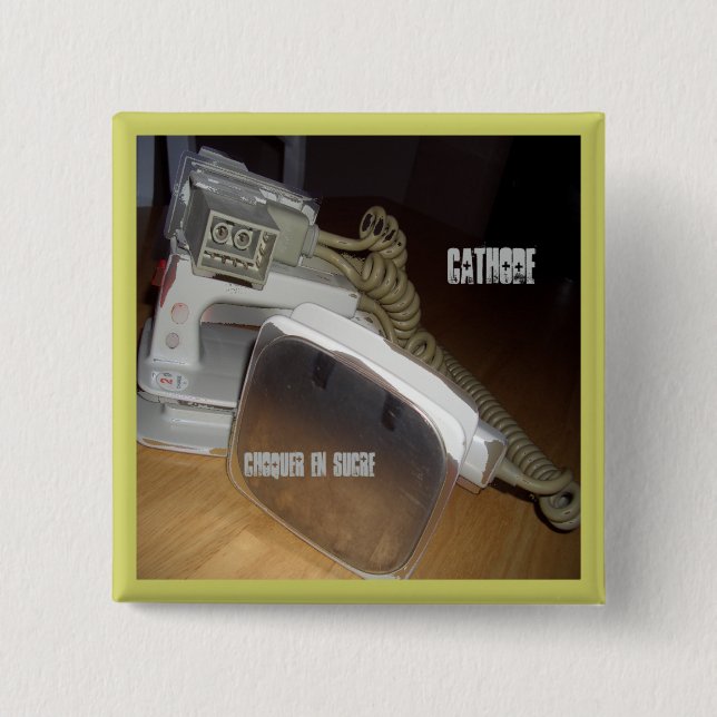 Defib kvadrerar knäppas knapp (Framsida)