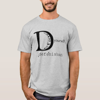 DefineYourselfLogoShirtGrey Tee Shirt
