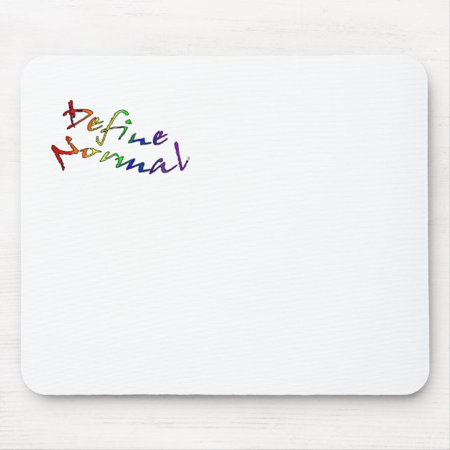 Definiera det normala musmatta (Framsidan)