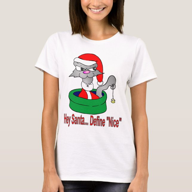 Definiera fin julklapp t-shirt (Framsida)