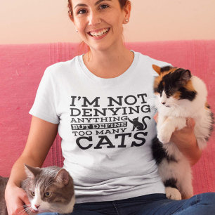 Definiera för många katter t shirt