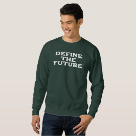 Definiera framtida T-Shirt Lång Ärmad Tröja
