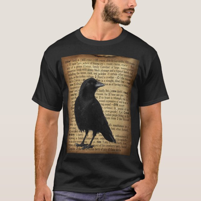 Definiera Kråka T-shirt (Framsida)
