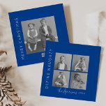 Definiera Naughty | 5 Photo Collage-jul Julkort<br><div class="desc">Fira julhelgen genom att skicka dessa roligt- och cheeky christmas-helgdagskort till vänner och familj! Detta speciella julklapp innehåller ett kollage med fyra foton på framsidan och ett större foto på baksidan tillsammans med en klassisk Julhälsningar,  ditt namn och året.</div>