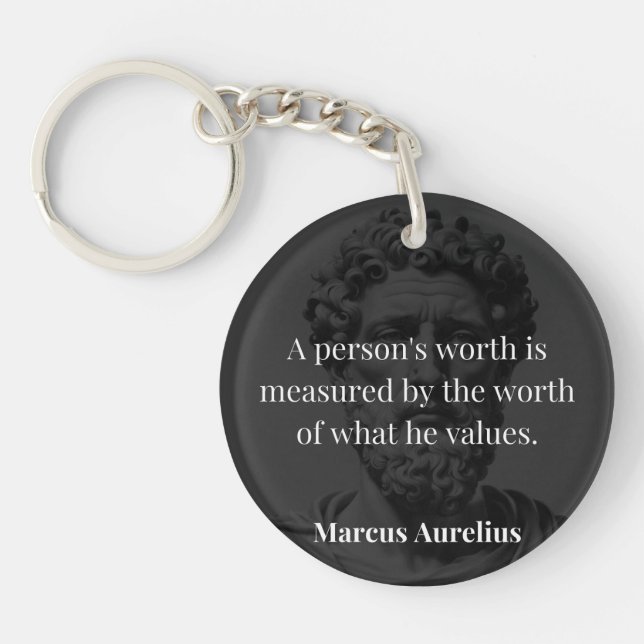 Definiera värde: Marcus Aurelius på värden (Framsidan)
