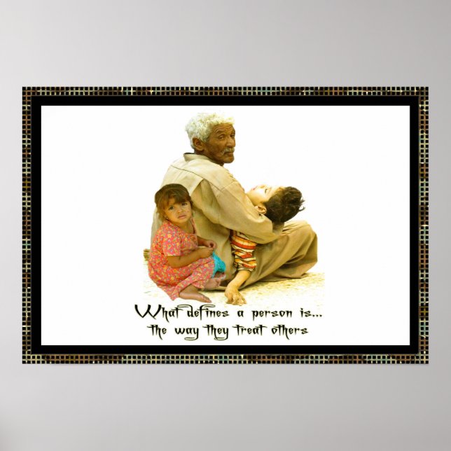 Definiera vem du är Poster (Framsidan)