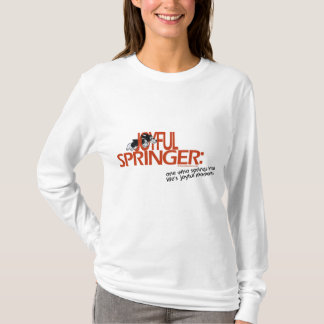 Definierad glatt Springer Tee