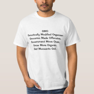 Definierad GMO-akronym T-shirt