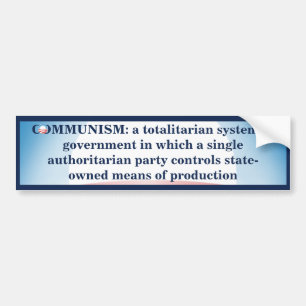 Definierad kommunism bildekal