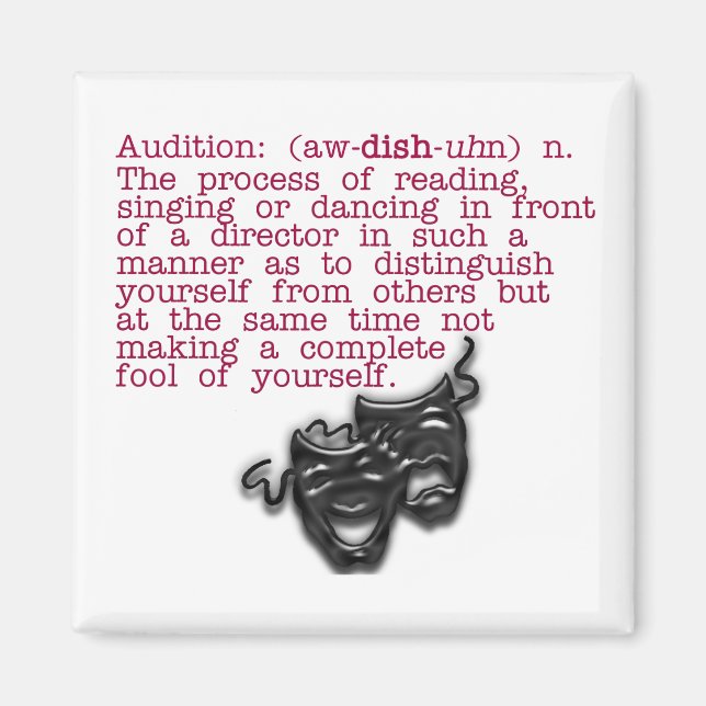 Definition: Audition Magnet (Framsidan)