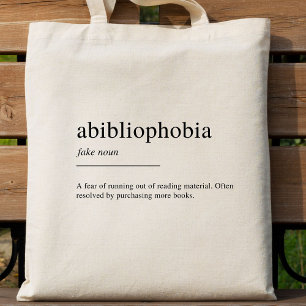Definition av allmänfobi tygkasse