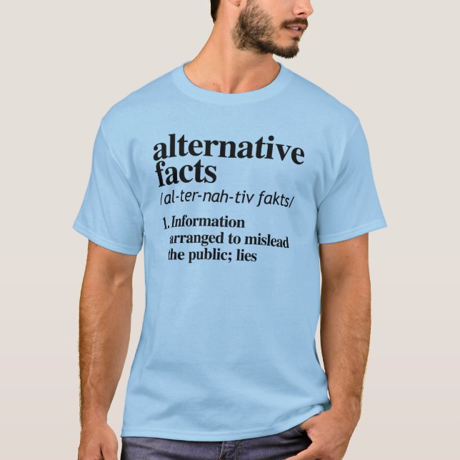 DEFINITION AV ALTERNATIVA FAKTER T SHIRT (Framsida)