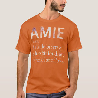 Definition av Amie Girl Namn T Shirt
