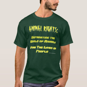 Definition av animaliska Höger T-shirt