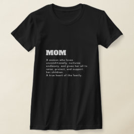 Definition av anpassningsbar Mamma för Mors dag 20 T Shirt