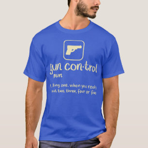 Definition av antigun kontroll, andra ändringsverk t shirt