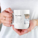 Definition av bästa Hund Mamma | Tre foto Kaffemugg<br><div class="desc">Modern 3 fotokollage mugg. Med en bra definition av vad ett mamma är med utrymme för anpassningsbar. Personlig mugg gör en perfekt ge för hund mamma i ditt liv! Roligt, enkel och unik - gör en underbar gåva till födelsedagar, helgdagar och nya husdjurshem. Hund mammor är ett av de bästa...</div>