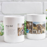Definition av bästa Hund Pappa | Tre foto Kaffemugg<br><div class="desc">Modern 3 fotokollage mugg. Med en bra definition av vad ett pappa är med utrymme för anpassningsbar. Personlig mugg gör en perfekt ge för hund pappa i ditt liv! Roligt, enkel och unik - gör en underbar gåva till födelsedagar, helgdagar och nya husdjurshem. Hund pappor är ett av de bästa...</div>