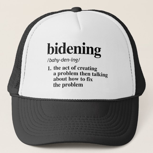 Definition av bidening keps (Framsida)