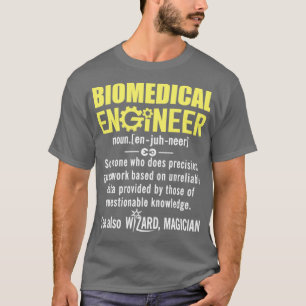 Definition av biomedicinsk Ingenjör Noun Funny T Shirt