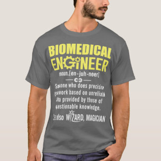 Definition av biomedicinsk Ingenjör Noun Funny T Shirt