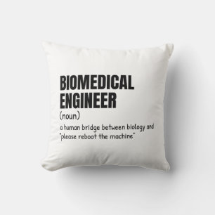 Definition av biomedicinsk ingenjörskonst Humor Kudde