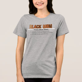 Definition av Black Mamma T Shirt