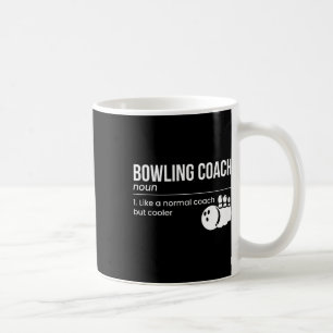Definition av Bowling Coach Kaffemugg