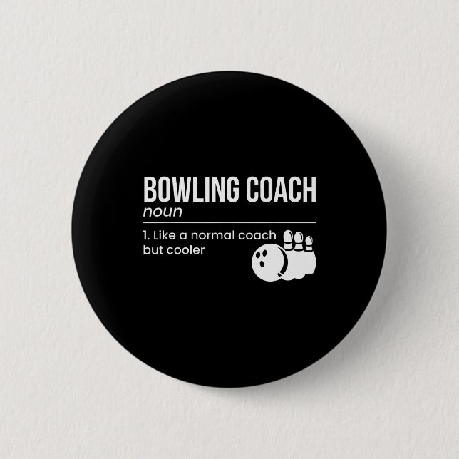 Definition av Bowling Coach Knapp (Framsida)