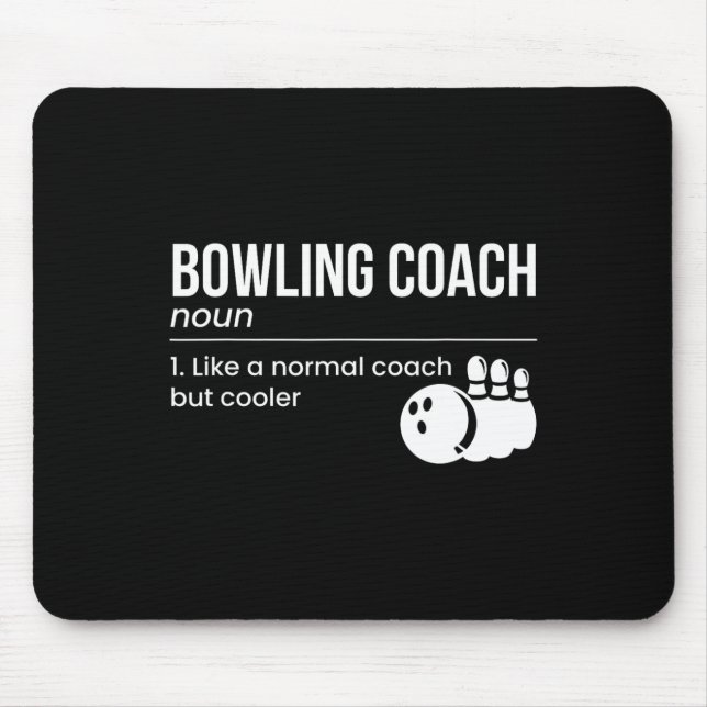 Definition av Bowling Coach Musmatta (Framsidan)
