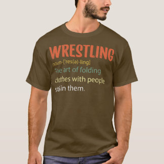 Definition av brottning t shirt