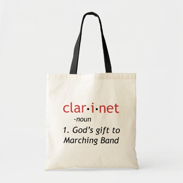 Definition av Clarinet Tygkasse (Framsidan)