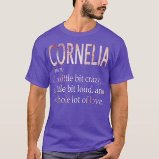 Definition av Cornelia Girl Namn T Shirt
